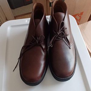 chukka boots with thick rubber souls